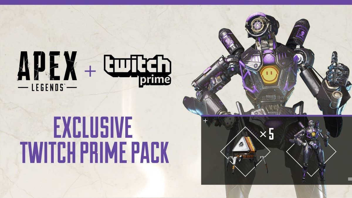 Looks like you can unlock Apex Legends Twitch Prime loot without