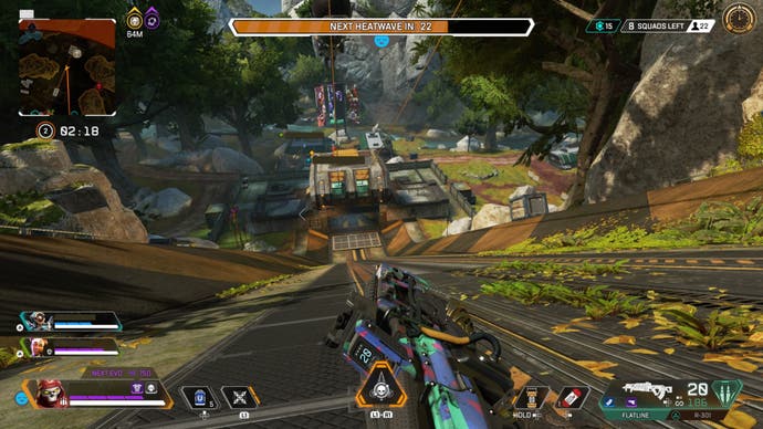 apex legends heatwave mode sliding down hill