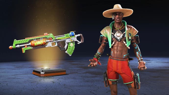 apex legends sun squad event seerside seer skin and splash zone weapon