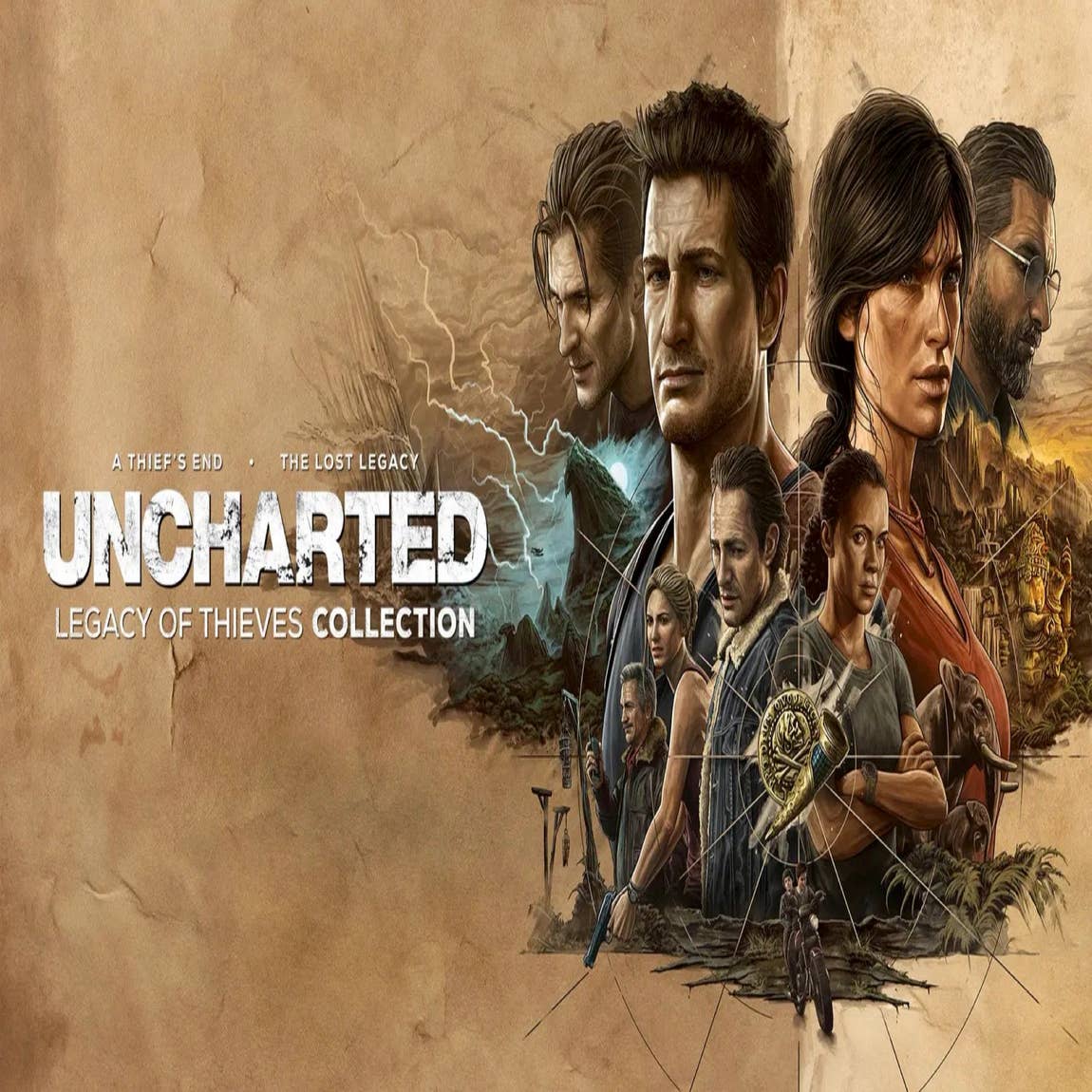 Uncharted: Coleção Legado dos Ladrões - Drake e companhia