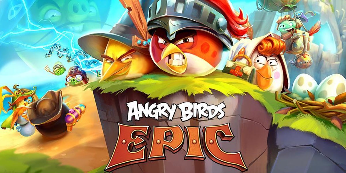 Angry Birds: Epic official promotional image - MobyGames