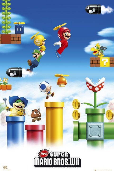 New Super Mario Bros. Wii, Wii, Jogos