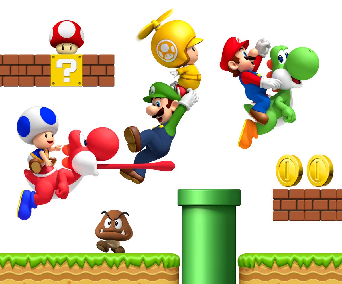 New Super Mario Bros. Wii, Wii, Jogos