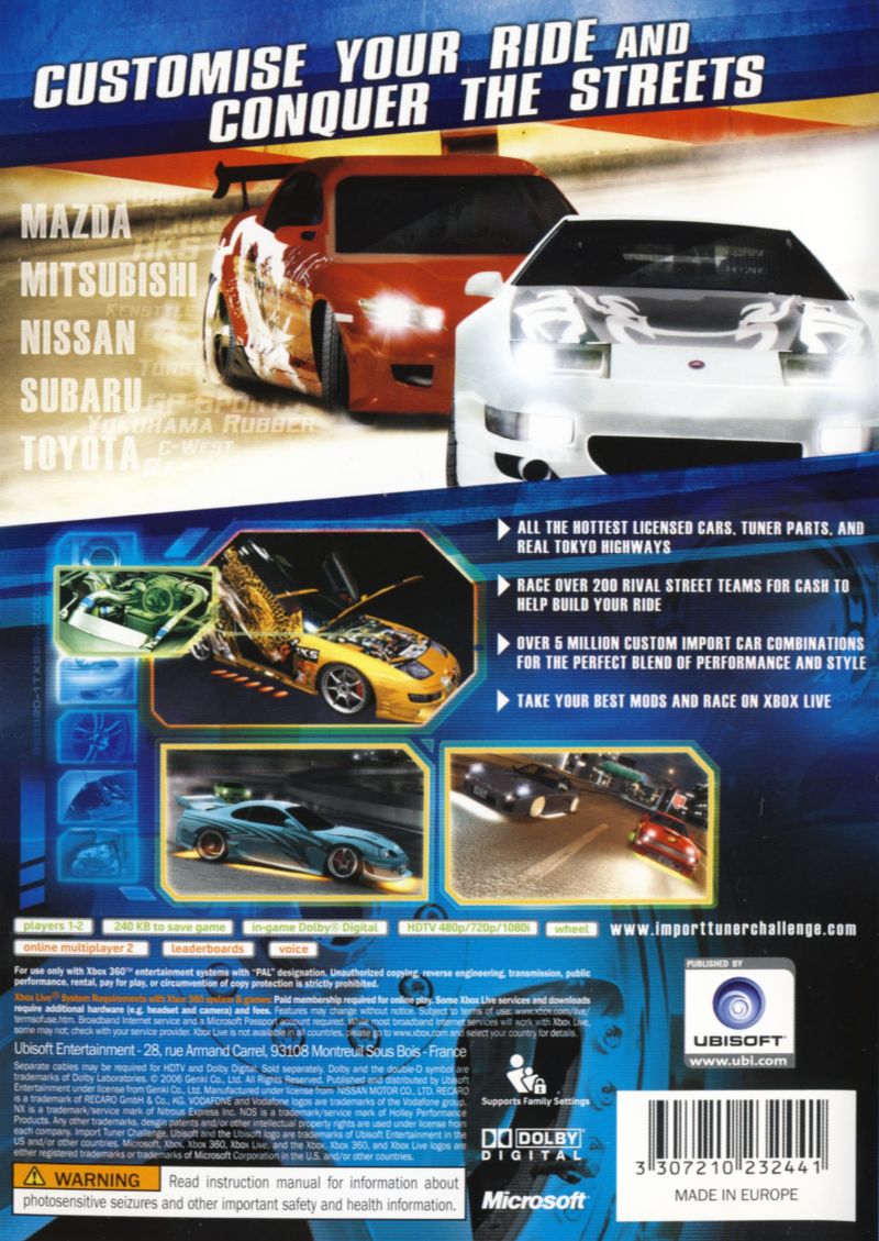 Import tuner store challenge for sale