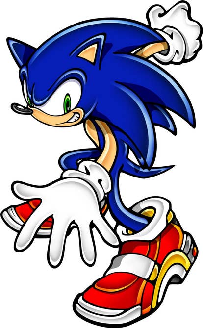 Classic Sonic in Sonic Adventure 2 