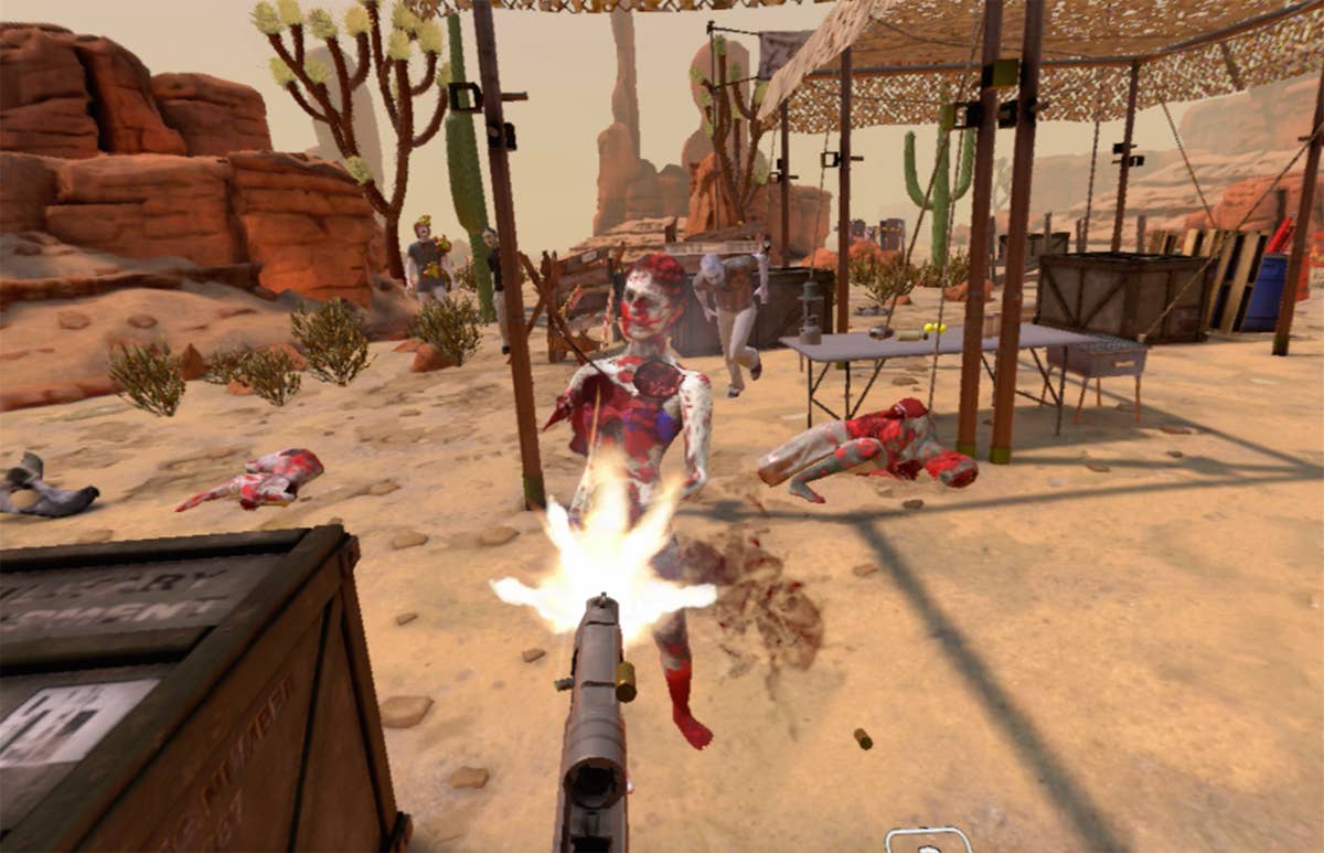 Arizona Sunshine PSVR plays best with the Aim controller