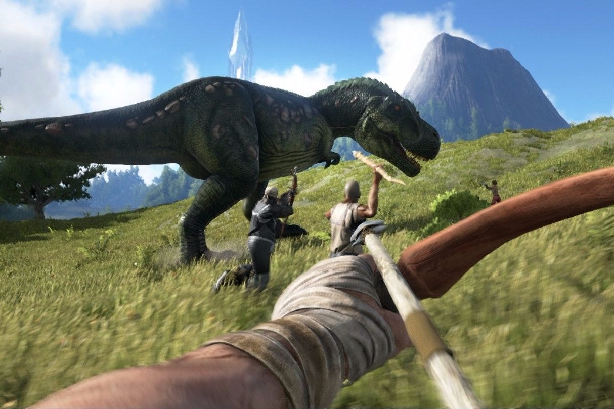 Ark: Survival Evolved is getting online and local split-screen on Xbox ...