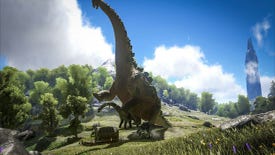 Image for Ark Adds Dino Big Enough To Carry A Fortress, Also Poo Flinging Monkeys