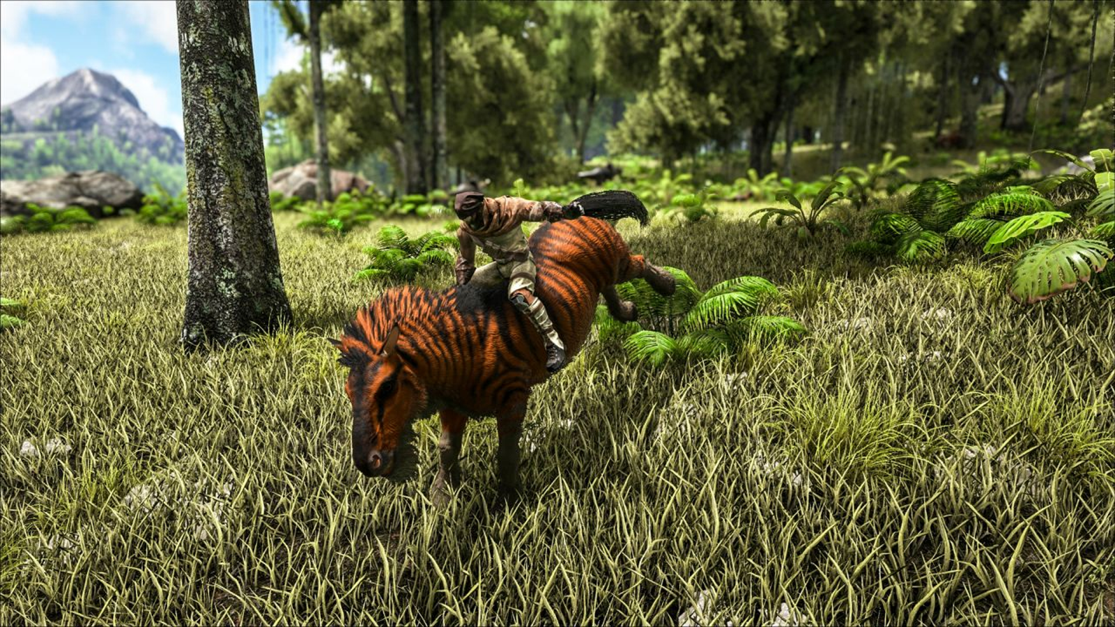 Latest Ark: Survival update you lasso critters while riding a horse looking for a unicorn | VG247