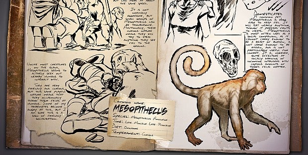 Ark: Survival Evolved Adds Mesopithecus Monkey