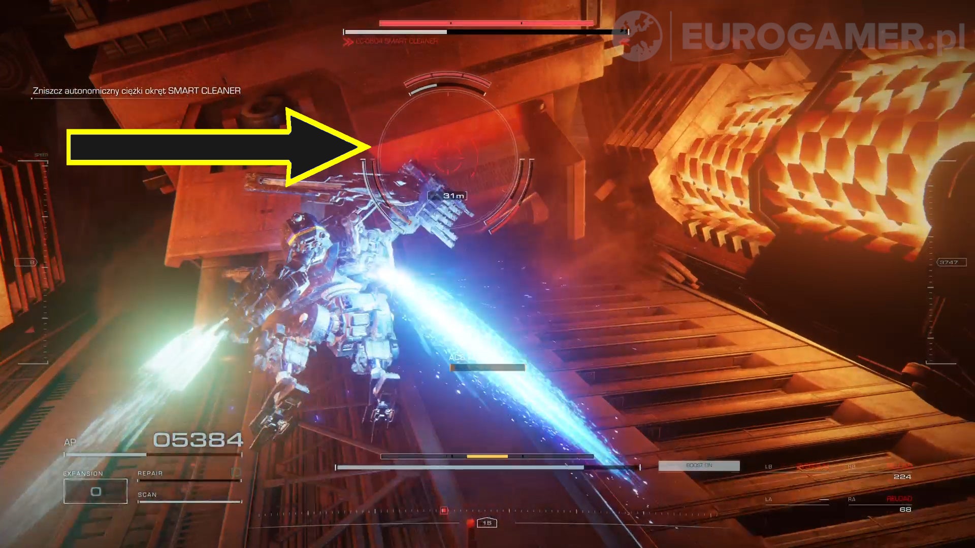 Armored Core 6 boss EC0804 Smart Cleaner Eurogamer.pl