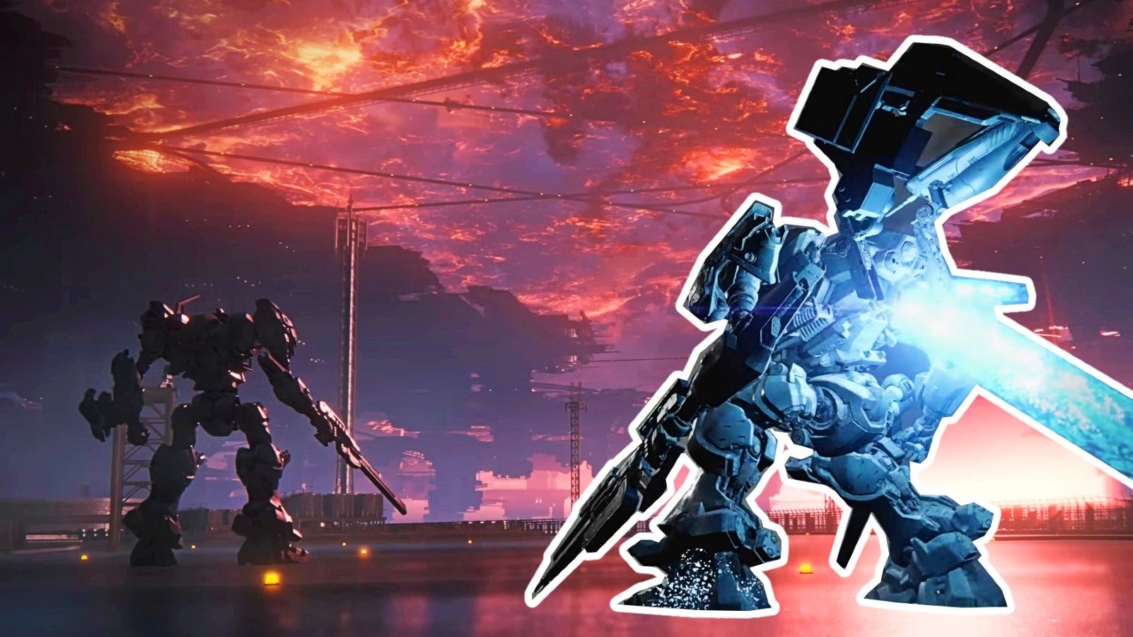 Armored Core 6 Fires of Rubicon zeigt lange Kämpfe am Boden und in der