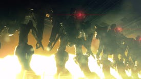 A cool mech in Armored Core VI: Fires of Rubicon's reveal trailer.