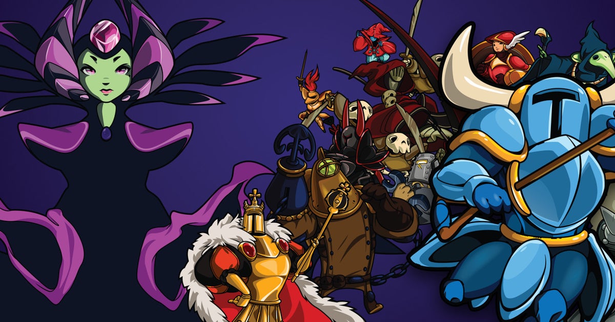 Shovel Knight: Dig é um jogo de plataformas vertical em que tens