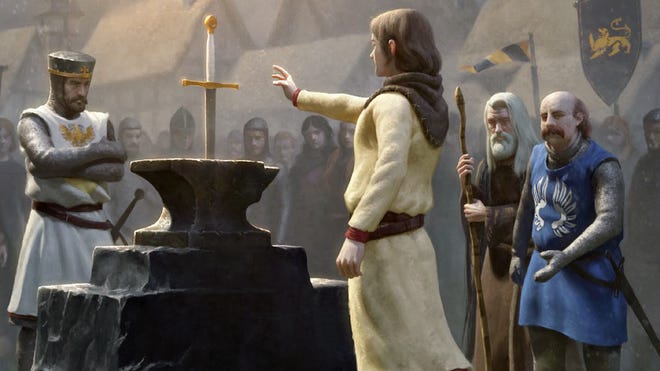 Kunstwerke für das Arthur Pendragon 6. Ausgabe Schnellstart Ergänzung Das Abenteuer des Schwertturniers