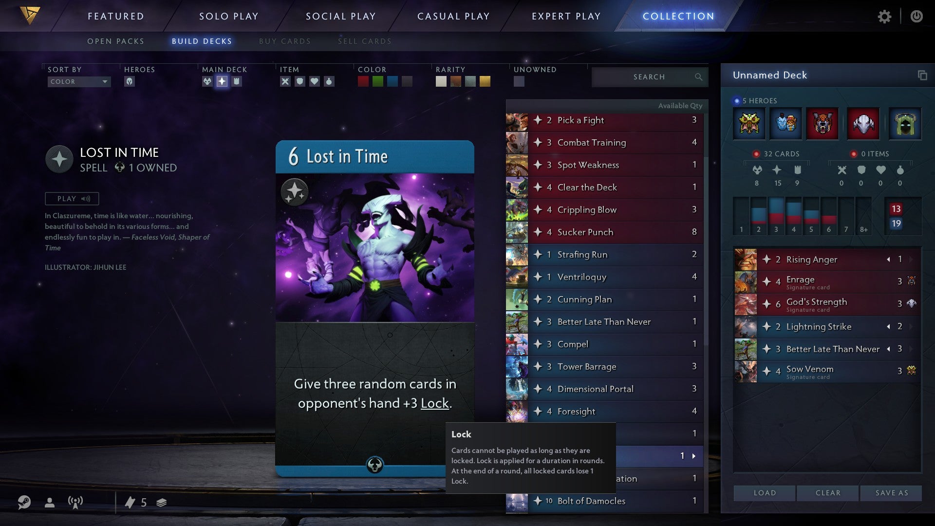 Artifact deck building: how to make a deck, understanding the colours