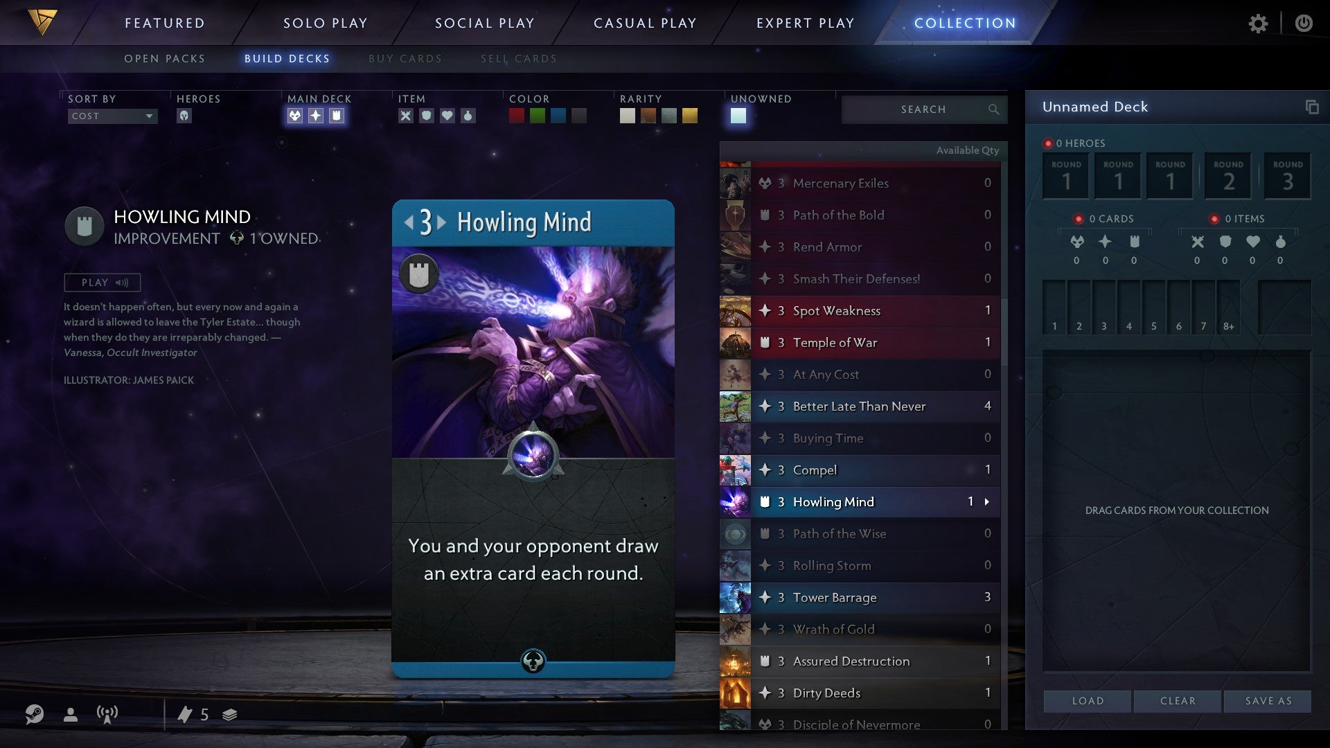 Artifact Call to Arms cards: every card currently available in the base set