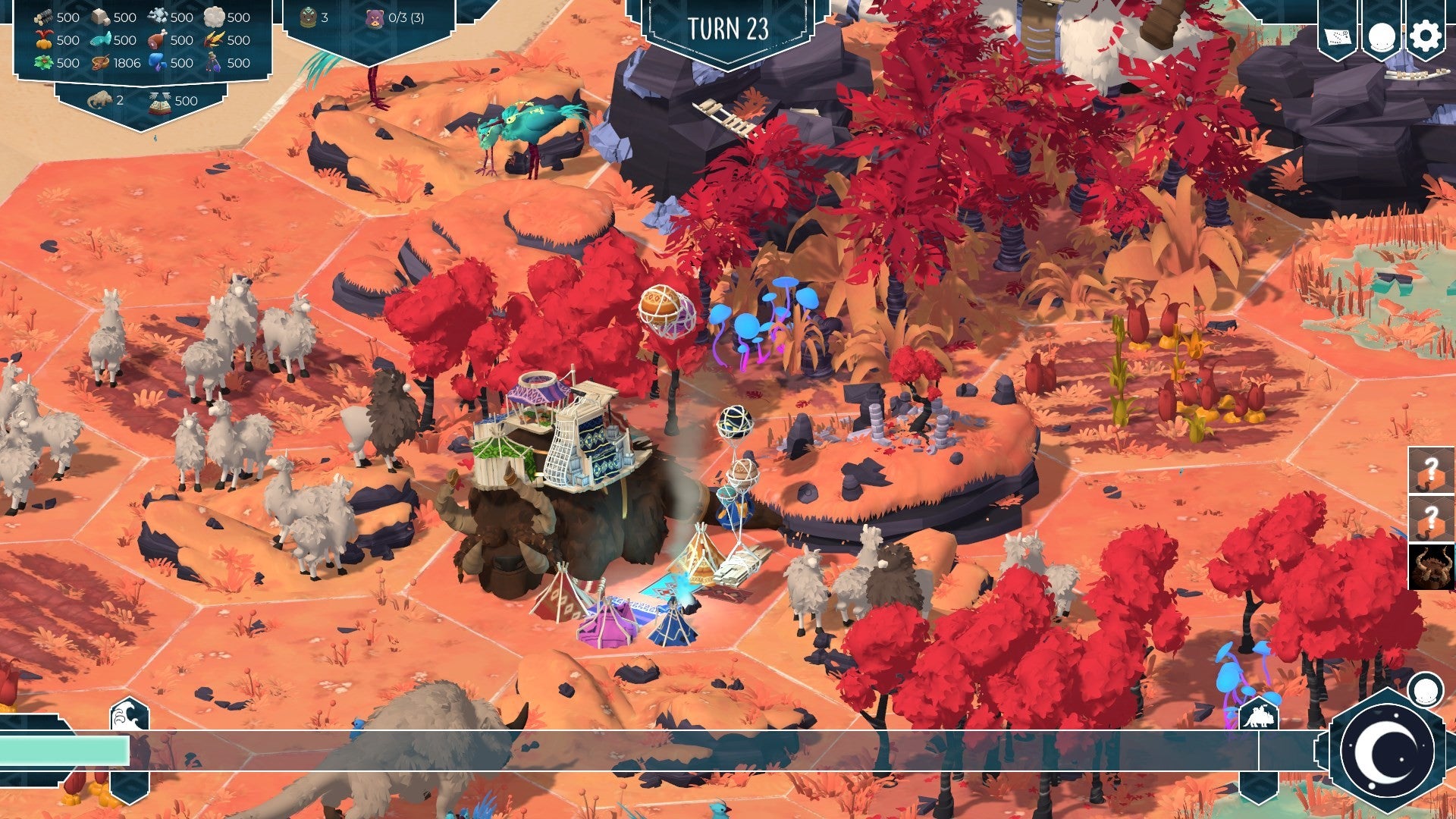 Image for Guide your animal tribe in strategy roguelike As Far As The Eye