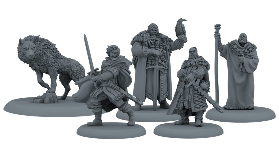 A Song Of Ice And Fire miniatures