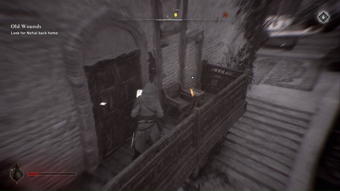 assassins creed mirage a challenge enigma scroll eagle view location