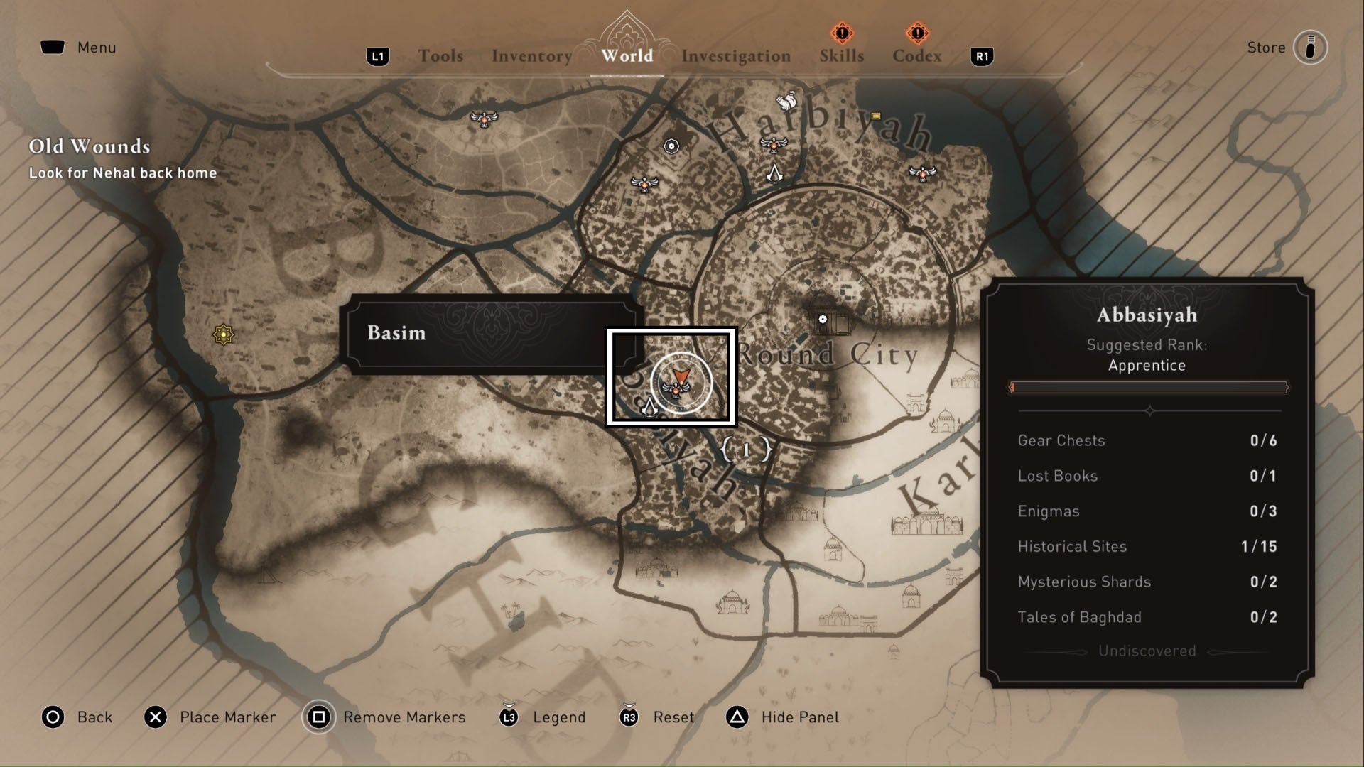 Assassins Creed Mirage delicia por la cúpula Kahtabah ubicación del mapa de la cúpula