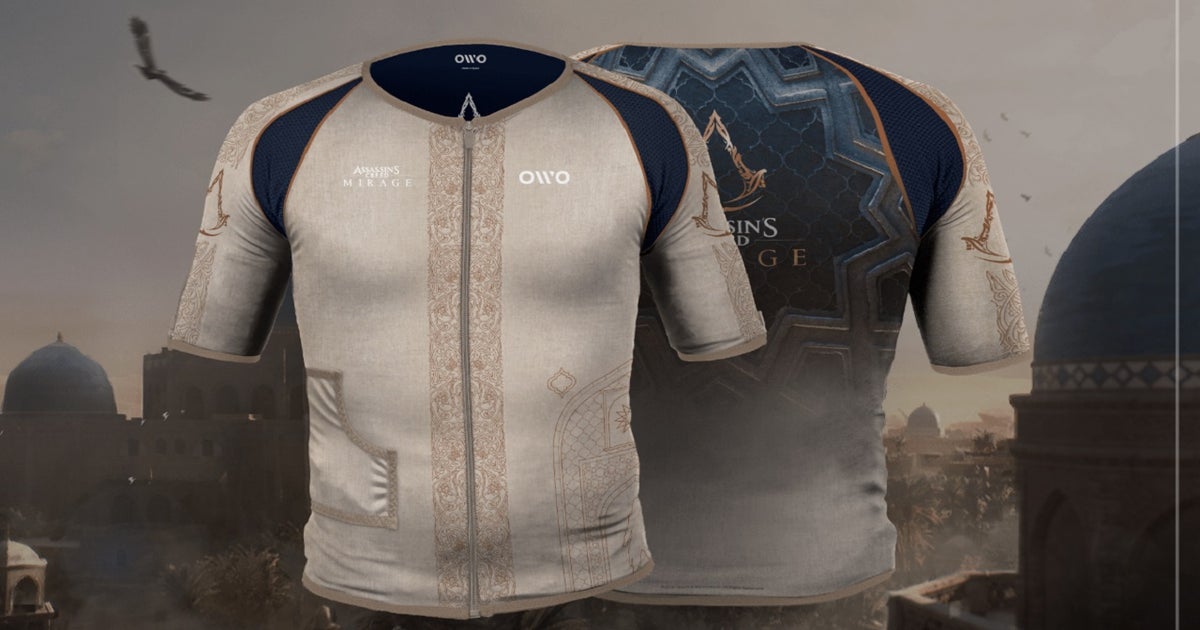 Esta camiseta oficial de Assassin’s Creed Mirage te permitirá sentir las heridas de Bassem
