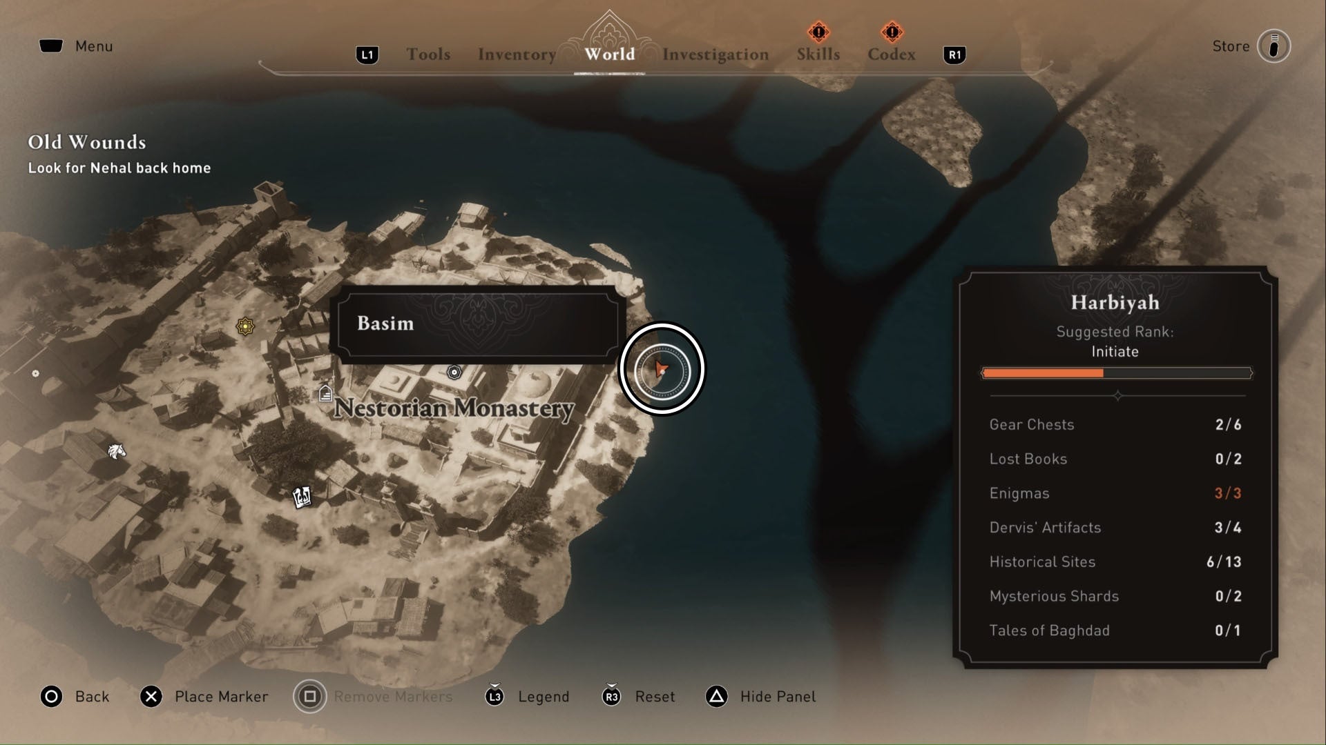 Assassins Creed Mirage Holy Hoard Enigma Ubicación del mapa del tesoro