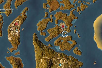 Assassin's Creed Origins World Map is Huge! 