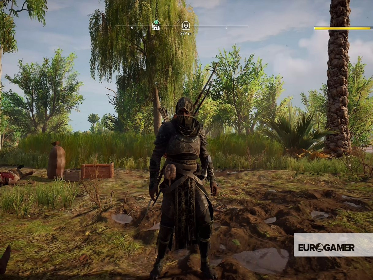 Assassin's Creed Origins Phylakes' Prey, Mysterious Letter, and the Black  Hood - Phylakes locations and how to get the Black Hood outift |  