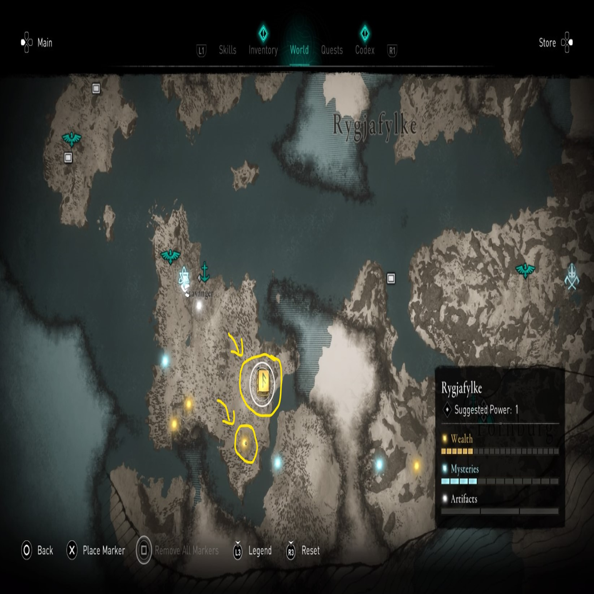 What are these numbers under a region's name on the map? Level suggestions?  : r/assassinscreed
