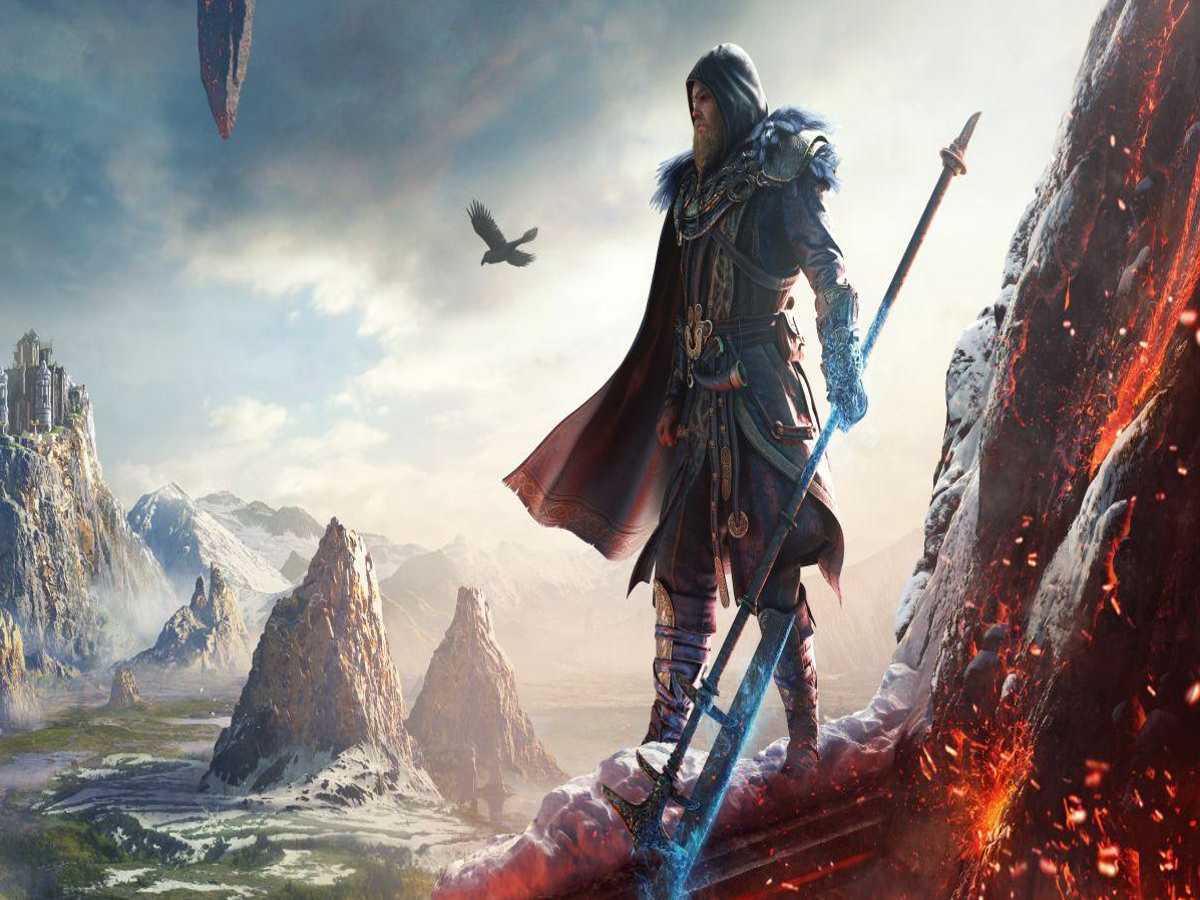 Odin Assassin's Creed Valhalla Dawn of Ragnarok 4K Wallpaper