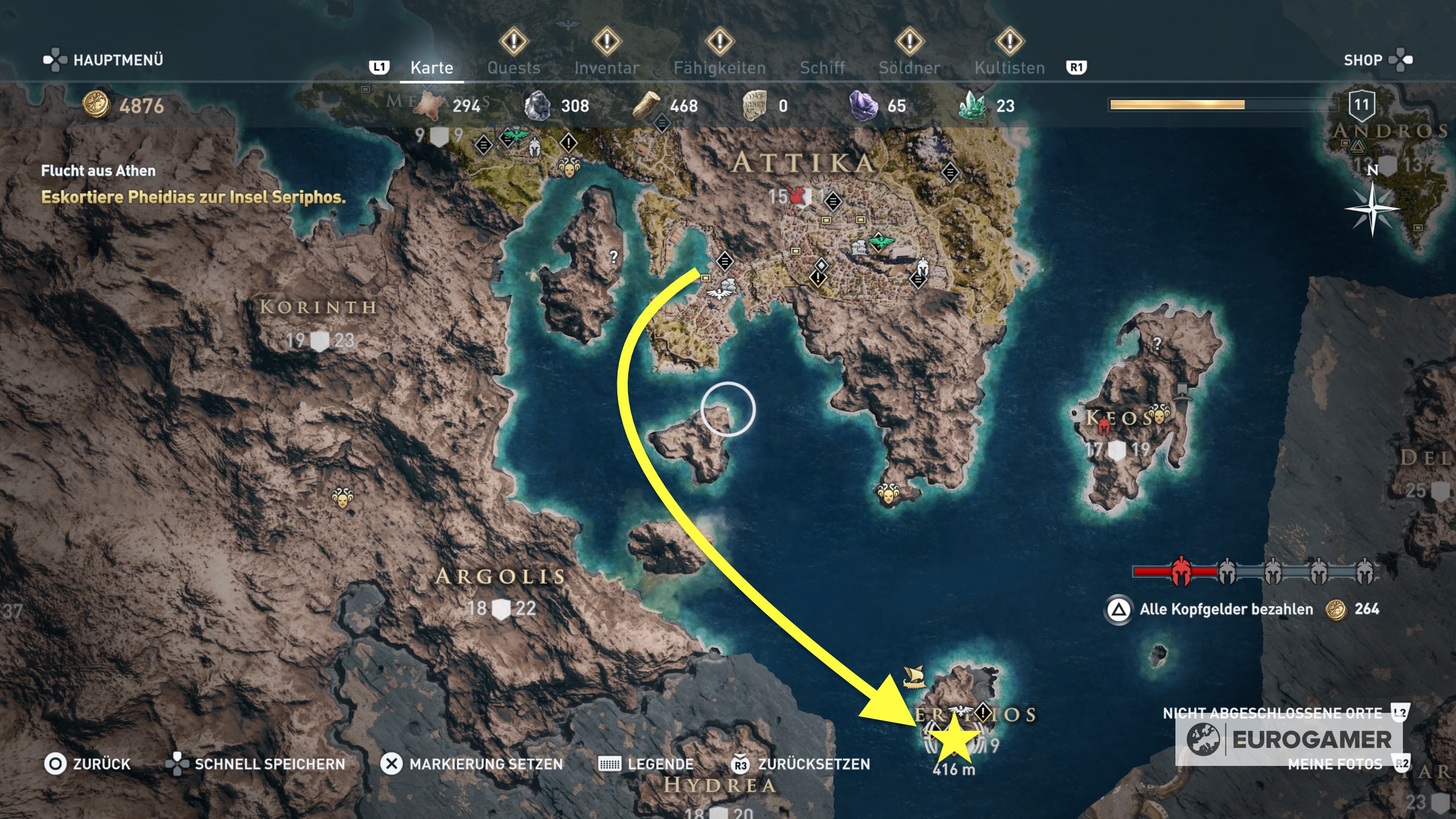 Assassins Creed Odyssey Der Nächste Bitte Assassin's Creed Odyssey: Der Weg zum Symposion – Flucht aus Athen