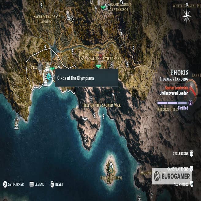 Assassin's Creed Odyssey Orichalcum locations and sources