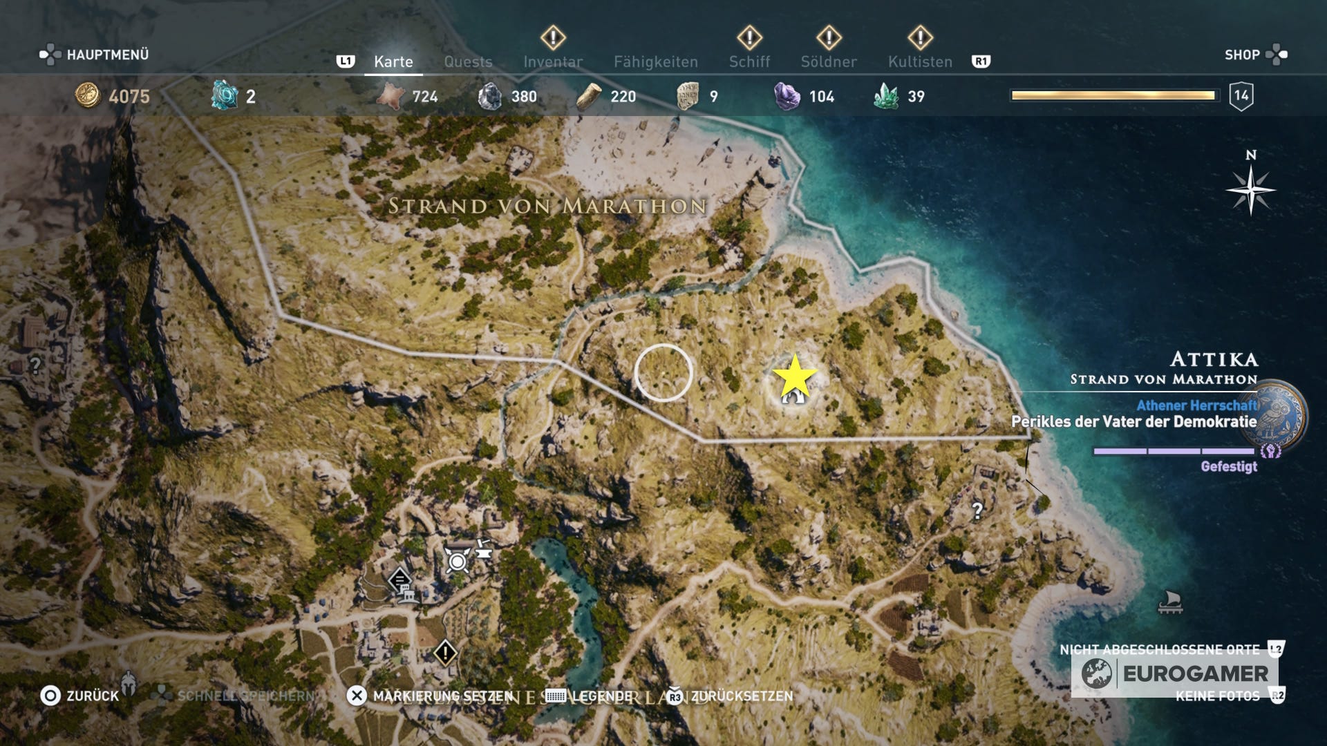 Assassin's Creed Odyssey: Alle Ostrakon-Rätsel in Attika | Eurogamer.de