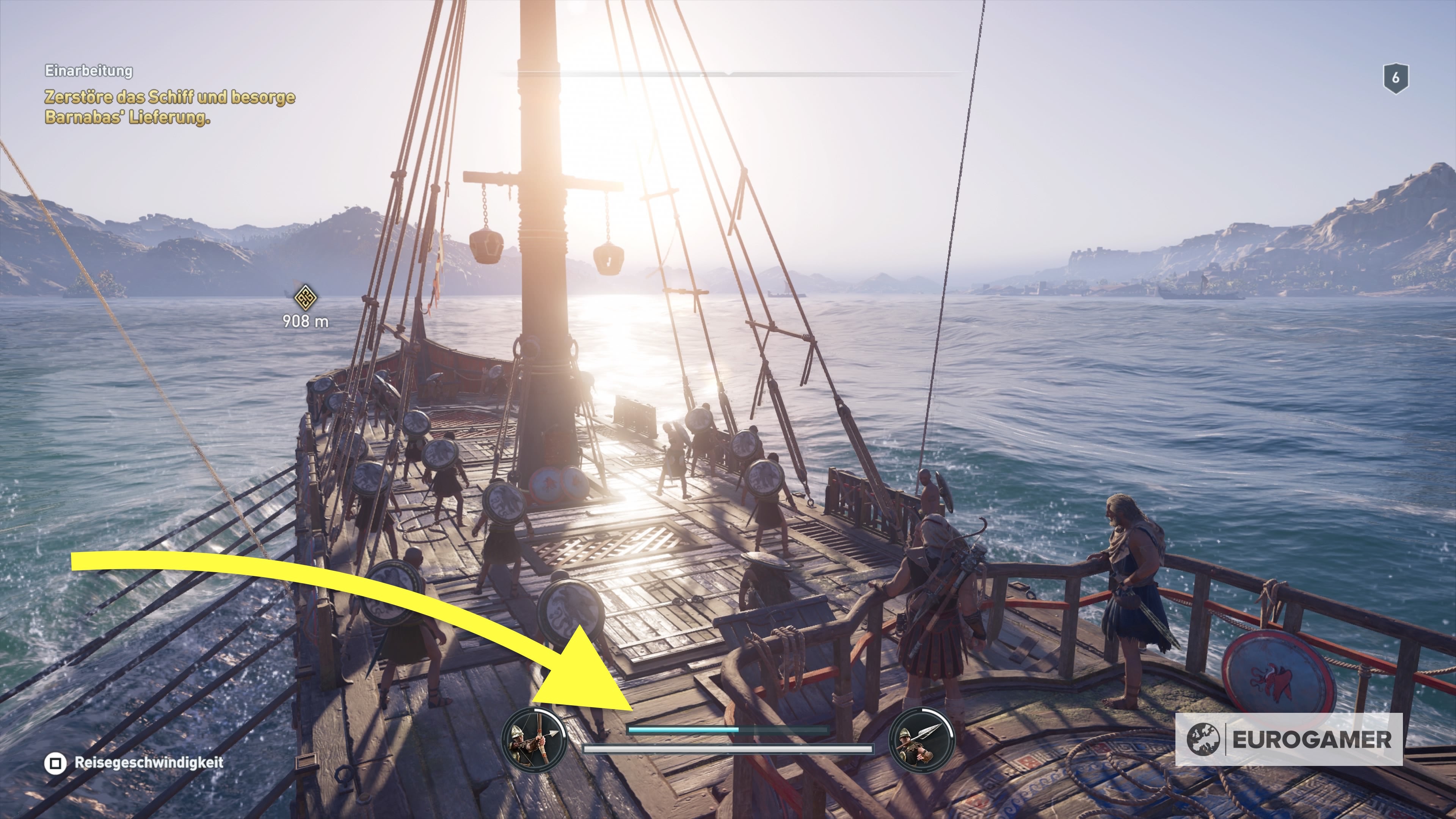 Assassin's Creed Odyssey: Das Schiff Adrasteia und alle Verbesserungen