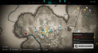 Assassin's Creed Valhalla Map, Open World Activities, Power Level & More  (AC Valhalla Map) 