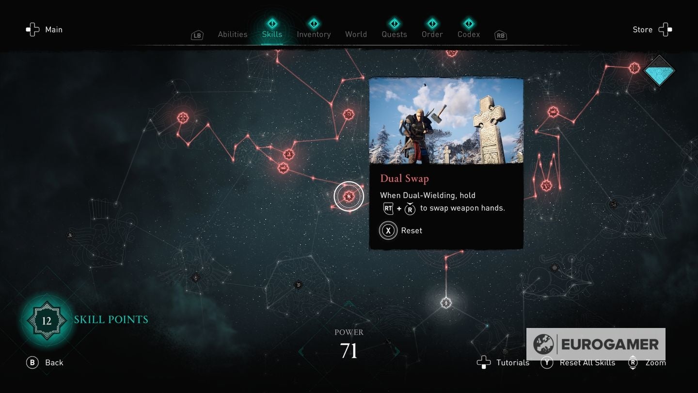 Assassin's Creed Valhalla skills list and best skill