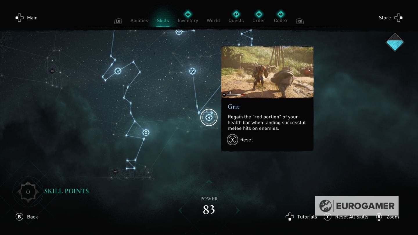 Assassin's Creed Valhalla skills list and best skill