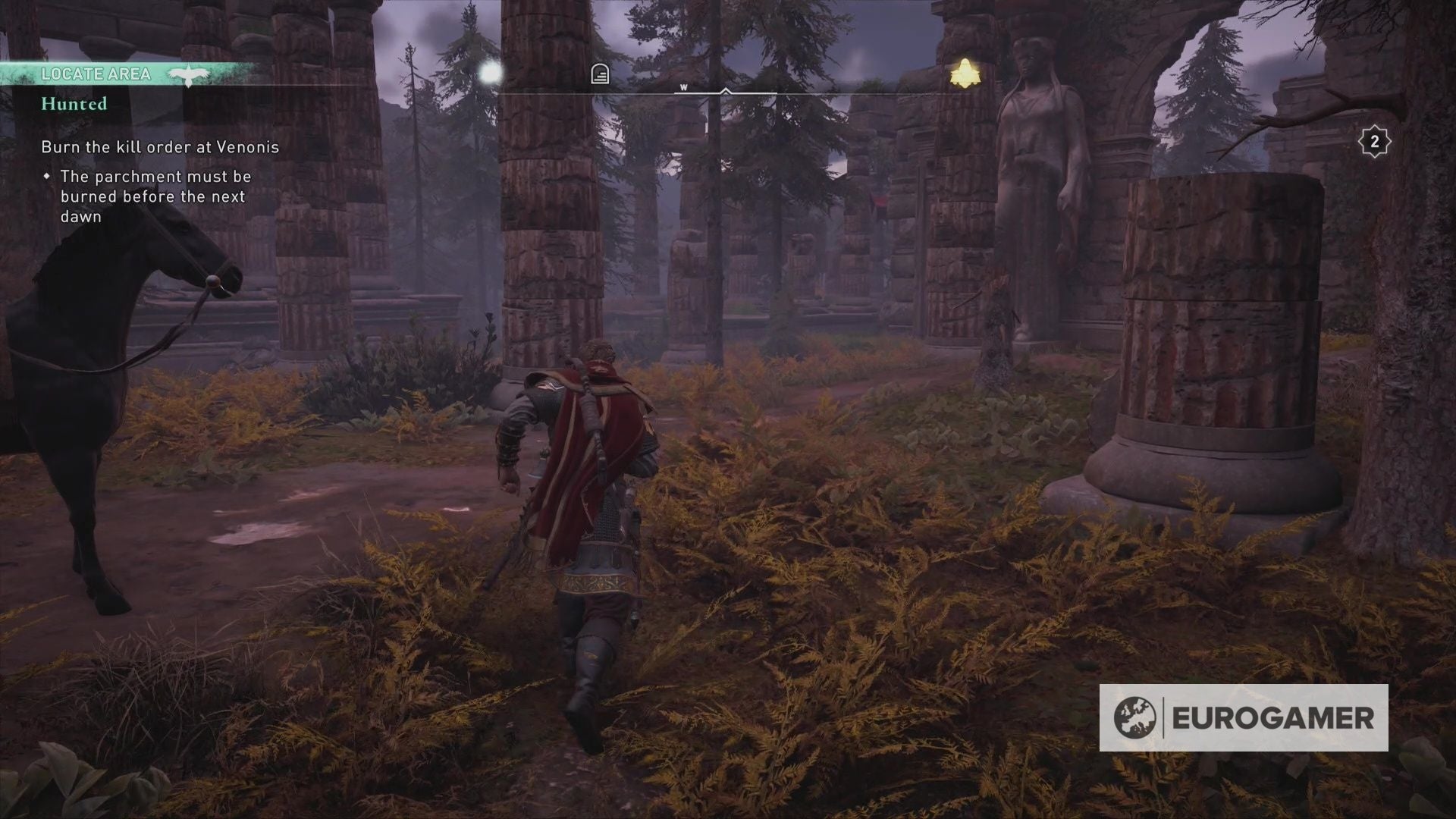 Assassin's Creed Valhalla Hunted mission explained Where to burn the
