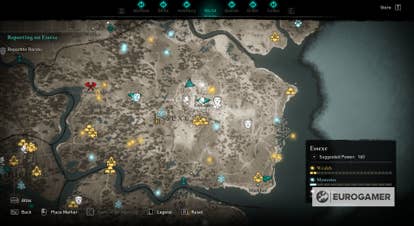 Mapa do tesouro de Essex- Assassin's Creed Valhalla 