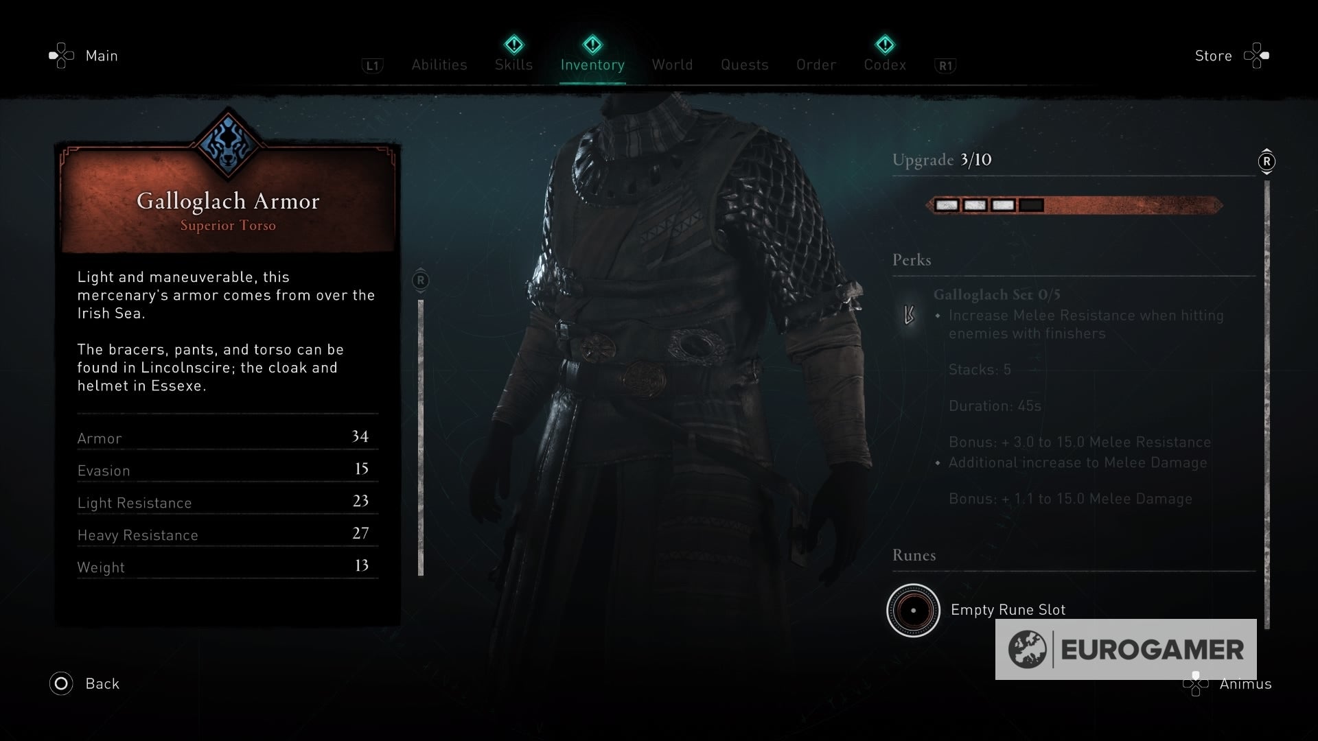 Assassin's Creed Valhalla all Armour set locations and the best