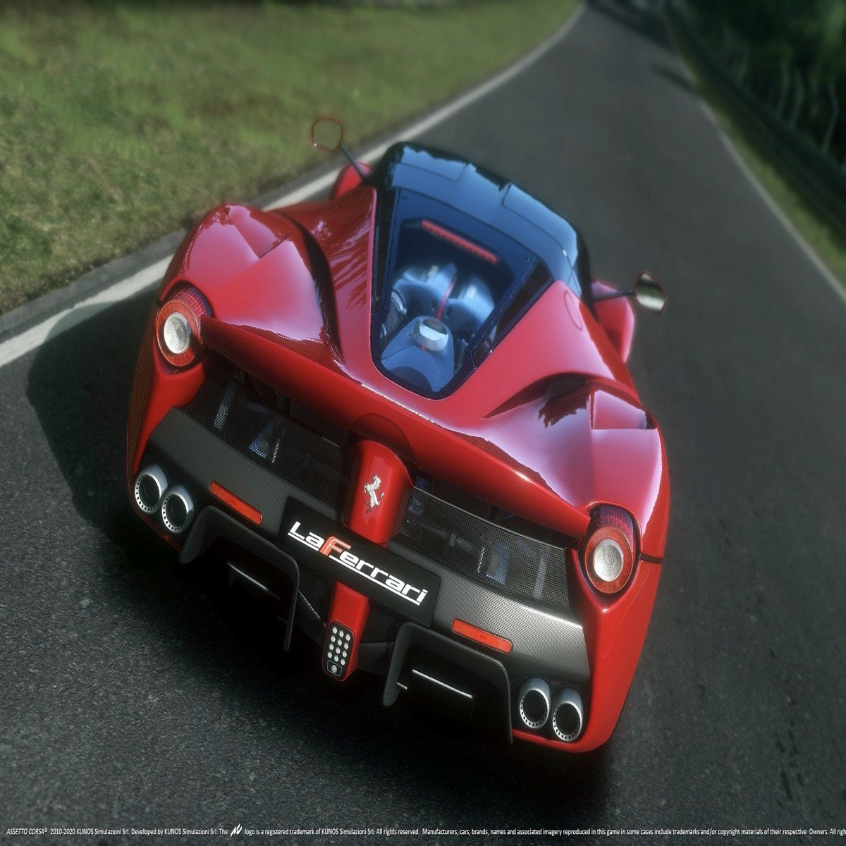 Assetto Corsa (PS4) - Ferrari FXX K Gameplay @ Spa Francorchamps [1080P  60FPS] 