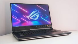 A photo of the Asus ROG Strix Scar 15 G533Q gaming laptop