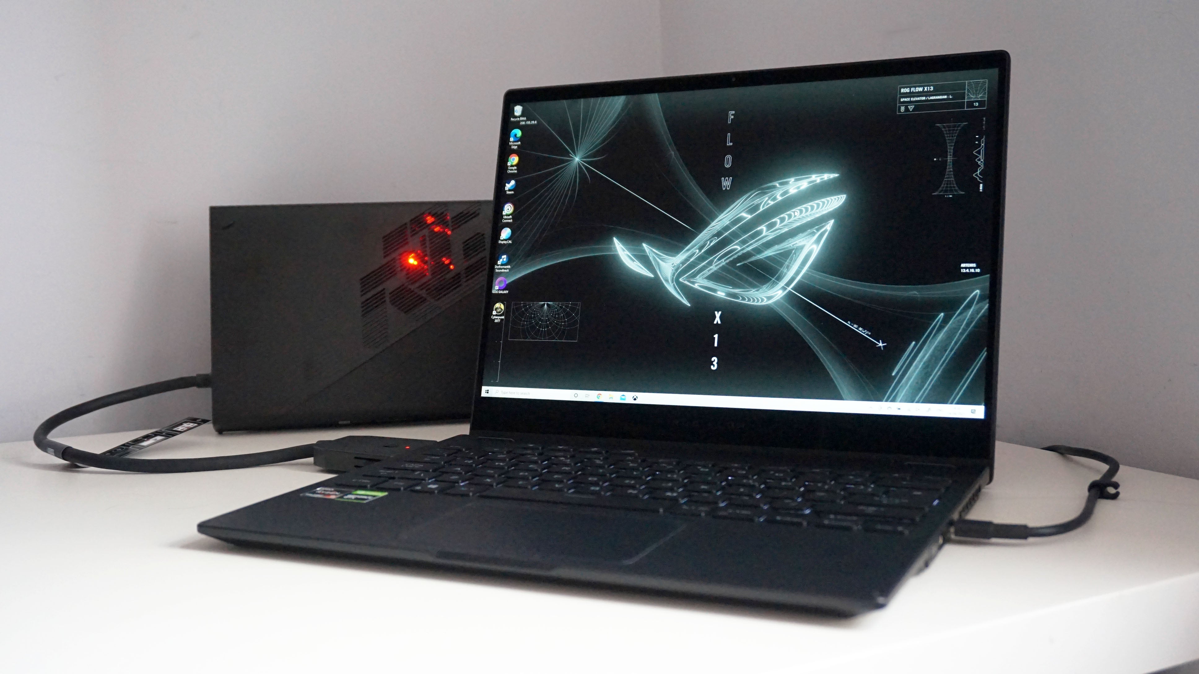 Asus ROG Flow X13 and XG Mobile eGPU review | Rock Paper Shotgun