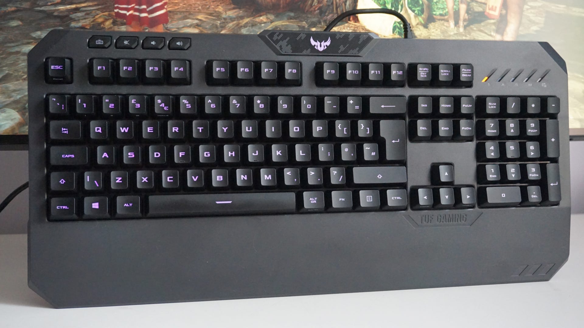 Asus TUF Gaming K5 review: A mech-brane gaming keyboard | Rock Paper Shotgun
