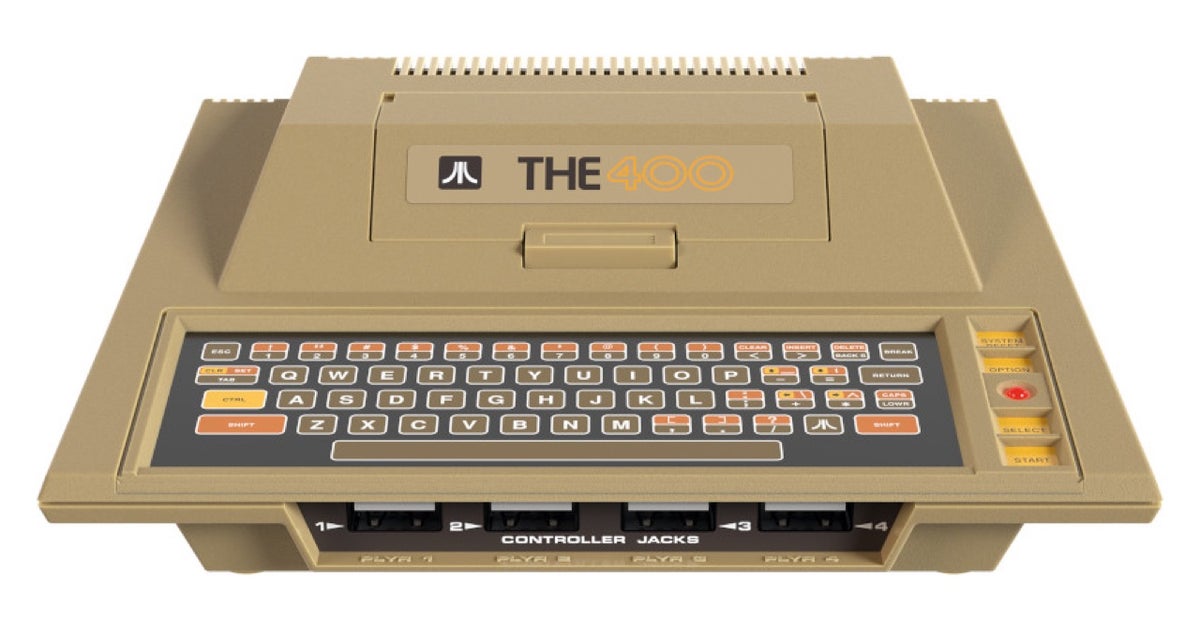 یک Atari 400 mini در ماه مارس با ۲۵ بازی ارائه می شود
