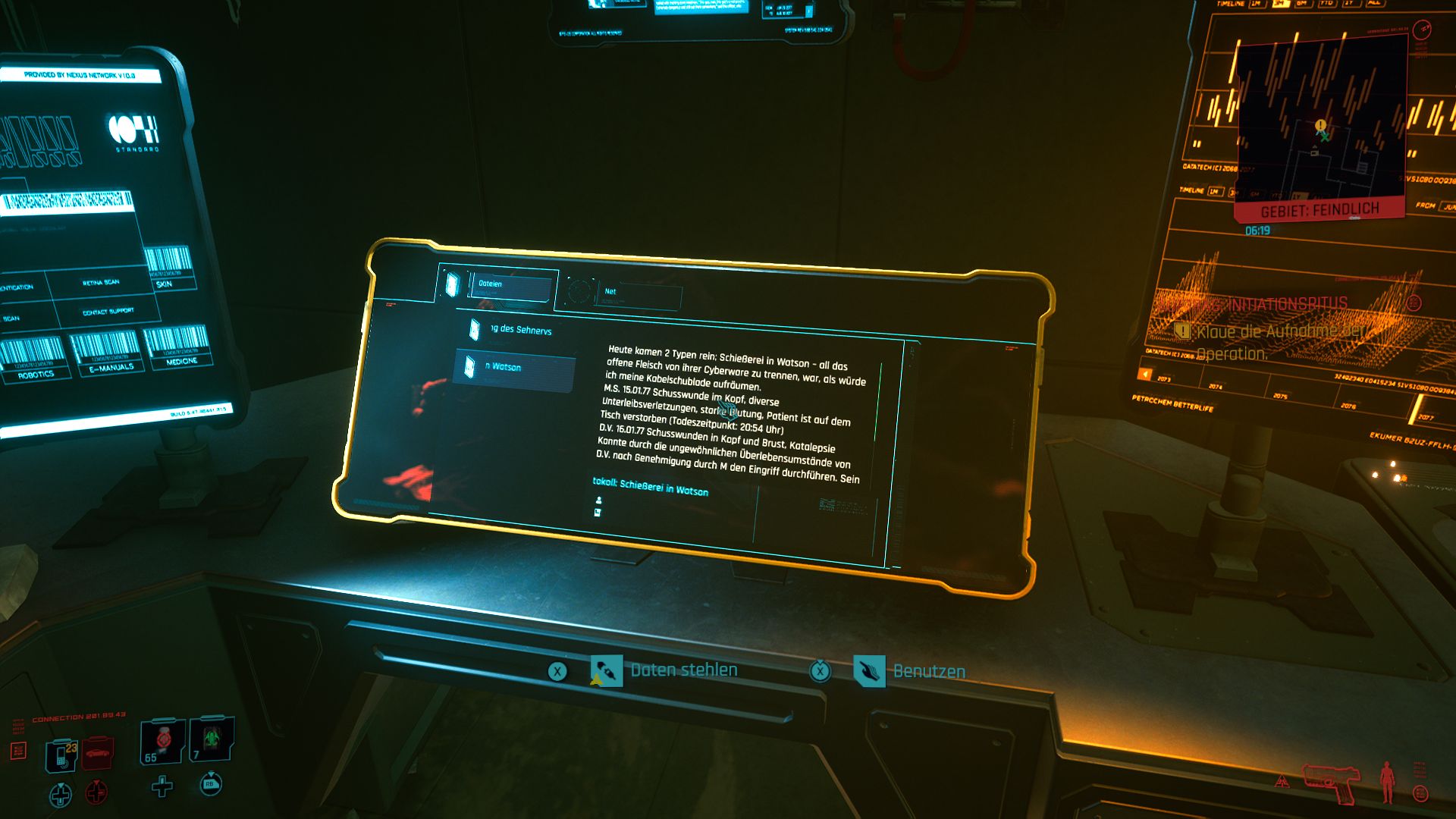 cyberpunk 2077 taube mit ölzweig