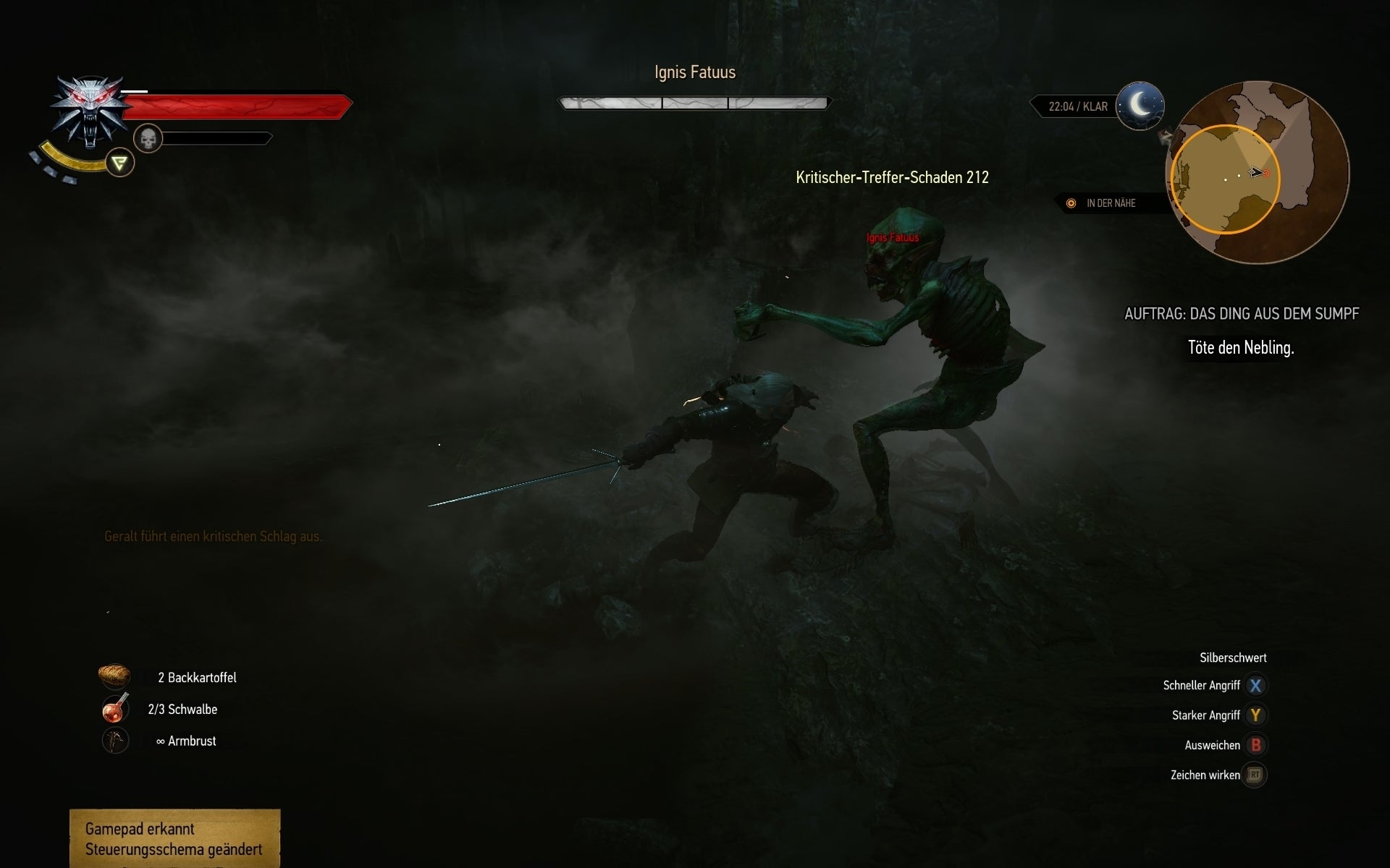 Witcher 3 Das Ding Aus Dem Sumpf