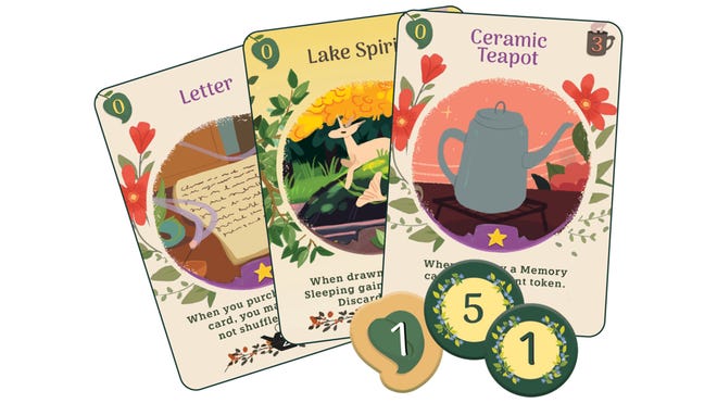 Autumn Harvest: A Tea Dragon Card Game cards