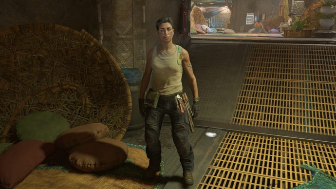 Screenshot of the Anqa Salaam NPC in Avatar: Frontiers Of Pandora
